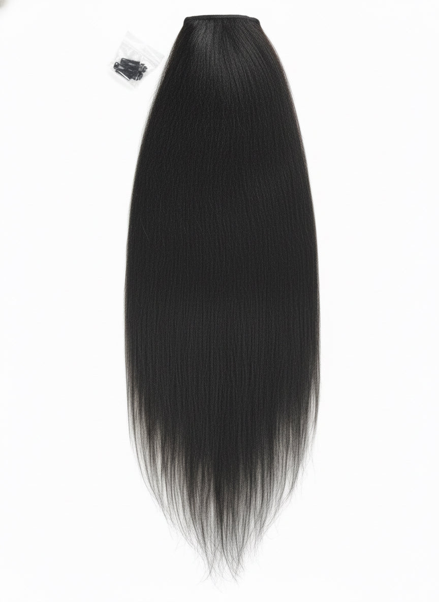 RAW VIETNAMESE KINKY CURLY CLIP IN EXTENSIONS (200 Grams) (Custom Order)