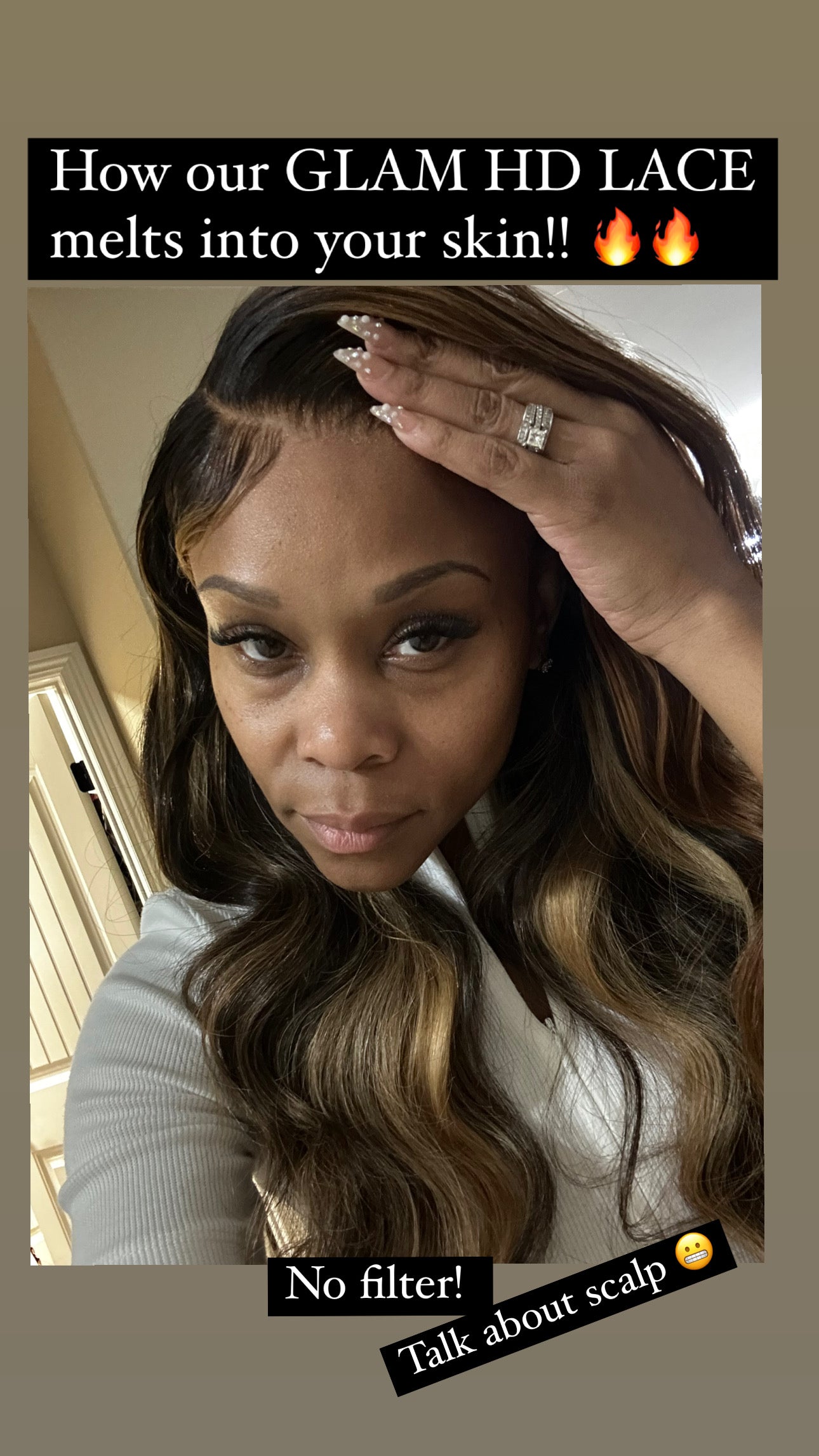 HD 5x5 Raw Indian Wavy Closure