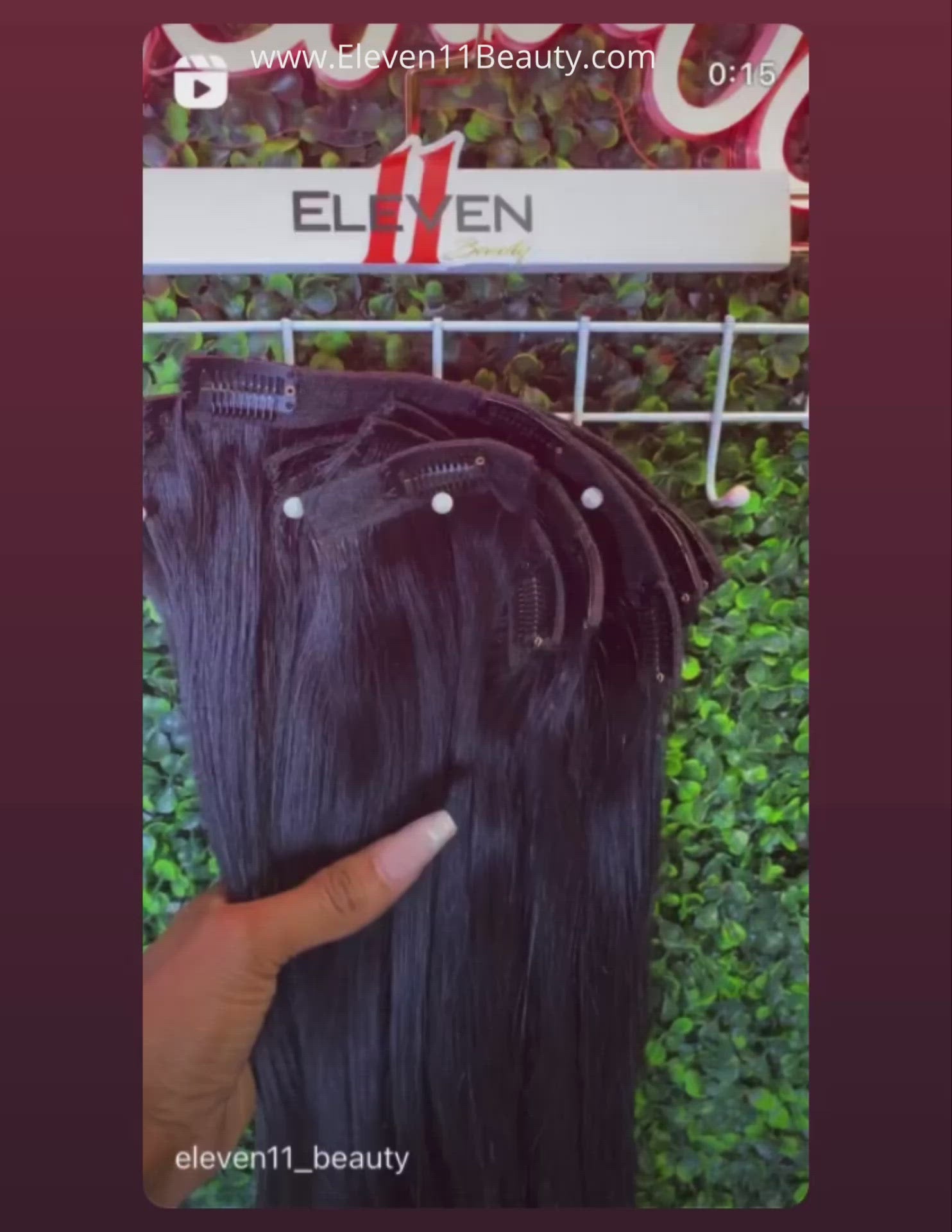 RAW VIETNAMESE SILKY STRAIGHT CLIP IN EXTENSIONS (200 Grams) (Custom Order)