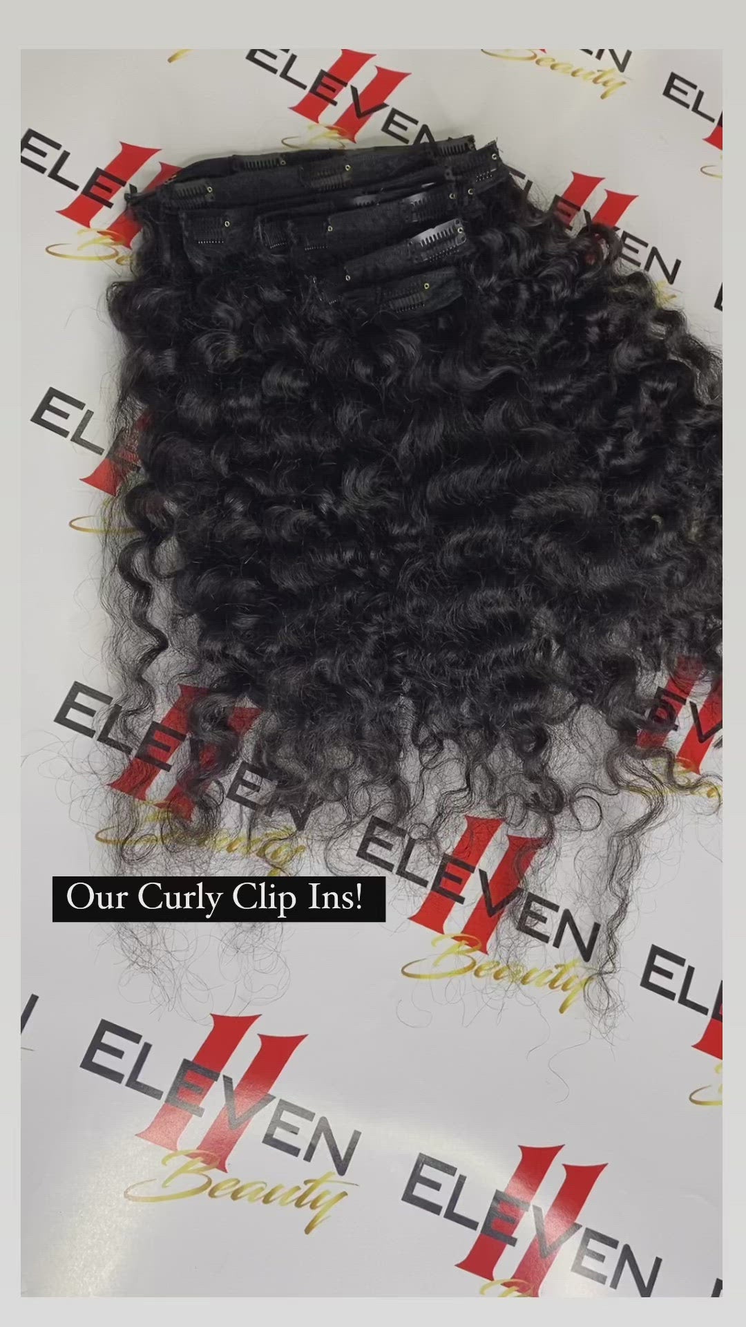 RAW VIETNAMESE CURLY CLIP IN EXTENSIONS (200 Grams) (Custom Order)
