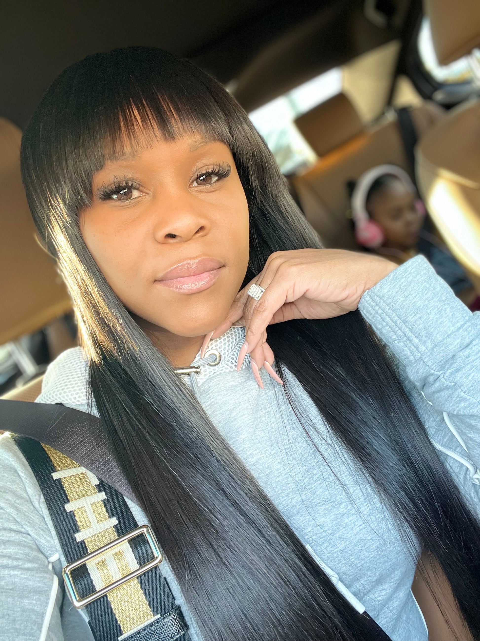 Effortlessly Sleek 5x5 HD Glueless Closure Wig